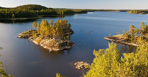 shore saimaa lake